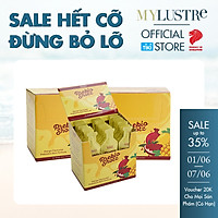 Combo 3 hộp nước ép trái cây lựu và xoài lên men bổ sung prebiotics giúp tăng cường lợi khuẩn, hỗ trợ tiêu hóa Bodigard Prebioshotz (60 túi x 26ml)
