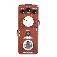Bàn Đạp Hiệu Ứng 11 Chế Độ Vỏ Kim Loại Cho Guitar Mooer Pure Octave