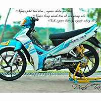 Tem rời dành cho xe Sirius chi xanh trắng (bộ)