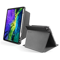Bao da dành cho iPad Pro 12.9" M1 2021/iPad 12.9 2020/2018 Tomtoc (USA) Smart-Tri Case từ tính đa góc - Hàng Chính Hãng