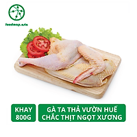 Gà Ta Thả Vườn Huế Chắc Thịt, Ngọt Xương - Khay Nửa Con, 800g - Foodmap