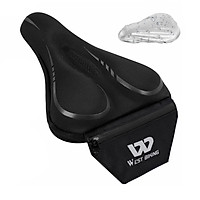 WEST BIKING Đệm Bọc Yên Xe Bằng Silicon Thiết Kế Bọt Biển Chống Thấm Nước Cho Xe Đạp