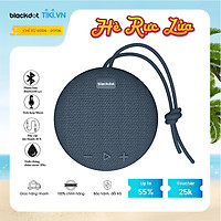Loa Bluetooth không dây Bỏ túi Blackdot Pancake Bass cực êm, Chống thấm nước IP67, Micro tích hợp, Kiểu dáng độc đáo