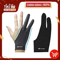 Găng tay Huion GL200 vẽ kích thước tự do bằng hai ngón tay chống thấm mồ hôi dành cho đồ họa máy tính bảng Huion Graphics