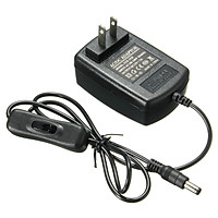 AC 100-240V To DC 12V 1A 12W Power Supply Adapter Switch For Computer LED Strip Light US Plug