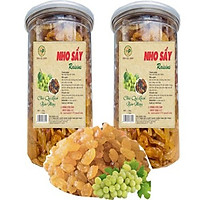 1KG NHO VÀNG SẤY KHÔ NHẬP KHẨU VỊ CHUA NGỌT TLP - COMBO 2 HŨ