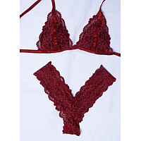 Bộ đồ lót nữ Sexy Bralette ren cao cấp R420