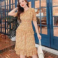 Sale váy tiểu thư tầng size M (hàng mẫu thiết kế)