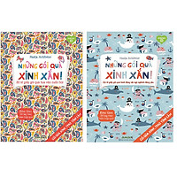 Combo 2 tập Những gói quà xinh xắn – 20 tờ giấy gói quà hình động vật ngộ nghĩnh đáng yêu