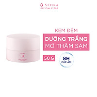 Kem Dưỡng Trắng Da Ban Đêm Senka White Beauty Glow Gel Cream 50g