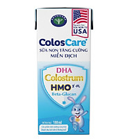 Thùng sữa công thức pha sẵn Nutricare ColosCare (180ml x 48 hộp)- sữa non tăng cường miễn dịch
