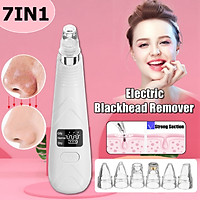 USB Blackhead Vacuum Acne Cleaner Pore Remover Skin Facial Care LCD