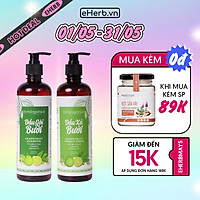 Combo Dầu Gội & Dầu Xả Bưởi Ngừa Rụng & Kích Thích Mọc Tóc Từ Tinh Dầu Bưởi Nguyên Chất MILAGANICS (500ml/ Chai)