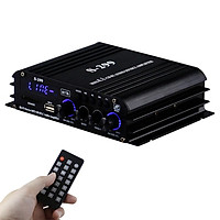 S-299 Mini 4.1 Audio Stereo Power Amplifier BT Portable Car and Home Dual-use 4*40W Remote Control Audio Amplifier
