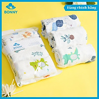 Combo 3 Khăn Tắm Bonny Sợi Tre Siêu Mềm Và Kháng Khuẩn Cao (Kt: 1m2x1m2)
