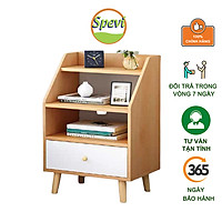 Kệ Tủ Đầu Giường HK31 SPEVI Phong Cách Châu Âu Sang Trọng, Phù Hợp Cho Mọi Kiểu Nhà, Sản Phẩm Nội Thất Lắp Ráp Thông Minh - Hàng chính hãng