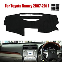 126x55cm Car Dashboard Cover Dash Black Mat Non slip Pad For Toyota Camry 2007- 2011