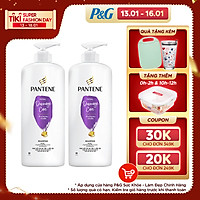 Combo 2 Dầu Gội PANTENE Phục Hồi Chăm Sóc Hư Tổn 1200g/1.2L
