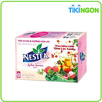 Thực phẩm bổ sung trà Nestea vị vải & hương hoa lài (Hộp 12 gói x 12g)