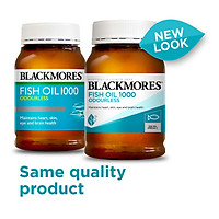 Dầu Cá Blackmores Oudourless Fish Oil 1000 Mg Hộp 400 Viên không tanh chính hãng Úc mẫu mới 2020