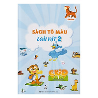 Sách Tô Màu 4D Ekidar Chủ Đề Loài Vật