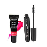 Bộ Trang Điểm Son Dưỡng Môi Medine + Mascara The Rucy