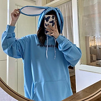 (HÌNH THẬT) ÁO KHOÁC HOODIE CHUI CỔ NỮ IN CHỮ NỔI FORM RỘNG CHÂT NỈ CỰC ĐẸP MẪU MỚI SIÊU HOT THỜI TRANG CAO CẤP JD001