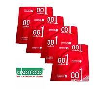 BCS Okamoto 0.01mm Mỏng Nhất Thế Giới PU Tàng Hình Chân Thật Hộp 4 Cái