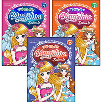 Combo 3 Cuốn: Tô Màu Công Chúa Diễm Lệ