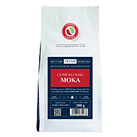 Cà phê hạt Copen Coffee Moka túi 200g (Nguyên Hạt Rang Mộc)