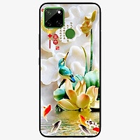 Ốp lưng dành cho Realme C12 mẫu Chim Hoa TRắng