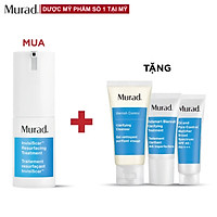 Bộ sản phẩm giảm mụn Murad: Invisiscar Resurfacing Treatment (15ml) Tặng Clarifying cleanser (60ml) + Outsmart Acne Treatment (24ml) + Oil And Pore Control SPF 45 | PA++++ (24ml)