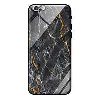 Ốp kính cường lực cho iPhone 6s Plus Đá Đen - Hàng chính hãng