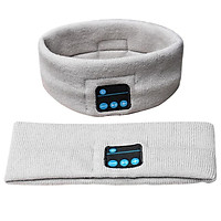 2 Wireless Bluetooth Stereo Sleep Headset Sports Headband Sweatband With Mic