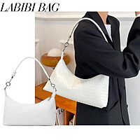 Túi xách nữ/ 1992 s t u d i o/ LABIBI BAG/ túi kẹp nách da mềm cá tính phối hạt ngọc sang chảnh