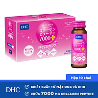 Thực Phẩm Chức Năng Collagen Nước DHC Collagen Beauty 7000 Plus (10chai x 50ml)