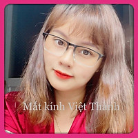 gọng kính cận vuông ombre lắp được cận viễn loạn