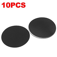 10Pcs Bathroom Decor Self Adhesive Non-slip Tile Sticker Waterproof Floor Decal Wall Art DIY Kitchen Matte Black