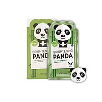 Hộp 10 mặt nạ dưỡng trắng - tái tạo - trẻ hóa da Rainbow L'affair Brightening Panda 250ml