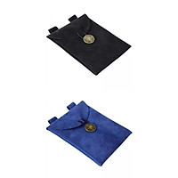 2 x Medieval Waist Bag Waist Packs for Role-Playing Performance Photo Props