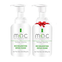(MUA 1 TẶNG 1) Bọt Thải Độc Cân Bằng Da M.O.C (Detox) - Thanh lọc làn da, giảm & ngăn ngừa mụn tái phát Làm mềm dưỡng ẩm, se khít lỗ chân lông