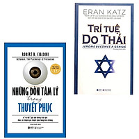 Combo 2 cuốn: Những Đòn Tâm Lý Trong Thuyết Phục + Trí Tuệ Do Thái ( Bộ sách tư duy-kỹ năng-thuyết phục hàng đầu)