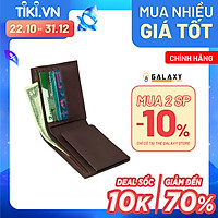 Ví Nam Bóp Nam Da Bò Thật Cao Cấp Galaxy Store GVN13 - Hàng Chính Hãng