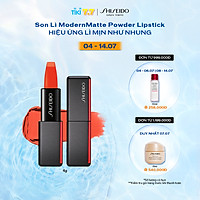 Son lì Shiseido ModernMatte Powder Lipstick 4g màu 528-Torch Song