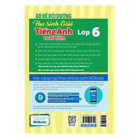 Bộ Đề Bồi Dưỡng Học Sinh Giỏi Tiếng Anh Toàn Diện Lớp 6 ( Bản 2019 tặng kèm bookmark )</s