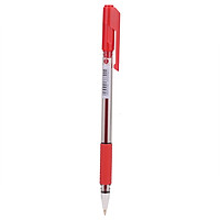 Hộp 12 Cây Bút Bi Dầu Nắp Đậy Arrow 0.5mm Deli EQ01540 - Đỏ