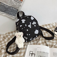 Balo Mini Nữ Bò Sữa Phiên Bản Hàn Quốc Đáng Yêu Cute