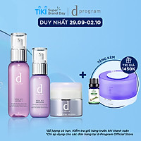 BỘ SẢN PHẨM NGĂN NGỪA LÃO HÓA D PROGRAM (NƯỚC CÂN BẰNG NGĂN NGỪA LÃO HÓA DA 125ML + SỮA DƯỠNG NGĂN NGỪA LÃO HÓA DA 100ML + KEM DƯỠNG DA NGĂN NGỪA LÃO HÓA 25G)