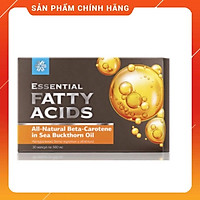 Essential fatty acids Beta-Carotene in Sea Buckthorn Oil - Bổ sung Vitamin E và Beta- carotene, đẹp da chống lão hóa.