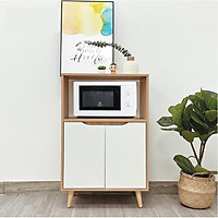 Tủ kệ trang trí, tủ đựng đồ cho phòng khách thiết kế hiện đại, sang trọng FNL - 118.41